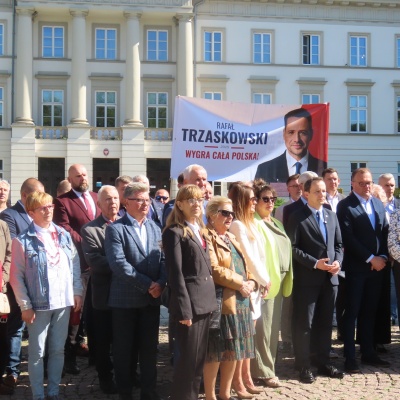 Konferencja prasowa Sił Demokratycznych